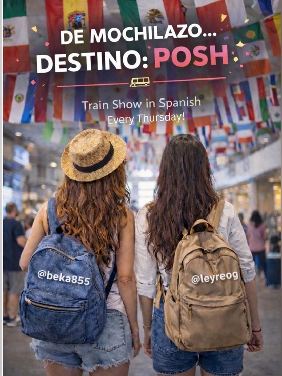 Other - ¡Vámonos De Mochilazo! Tren De Compartir los Juevez/Share Train Show on Thursday